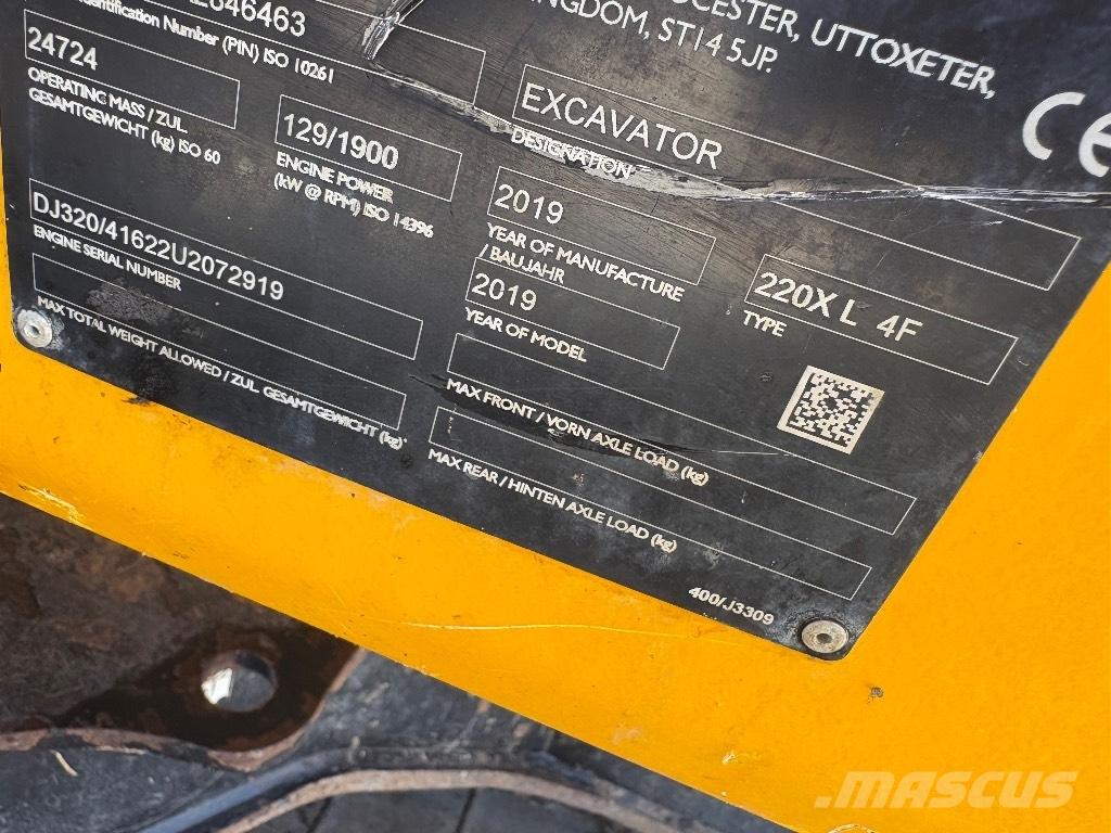 JCB 220X Lánctalpas kotrók