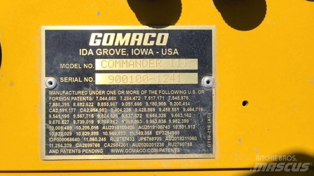 Gomaco Commander III Beton terítőgépek