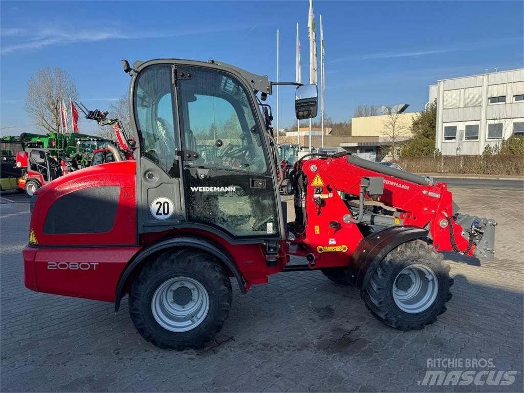Weidemann 2080T Gumikerekes homlokrakodók
