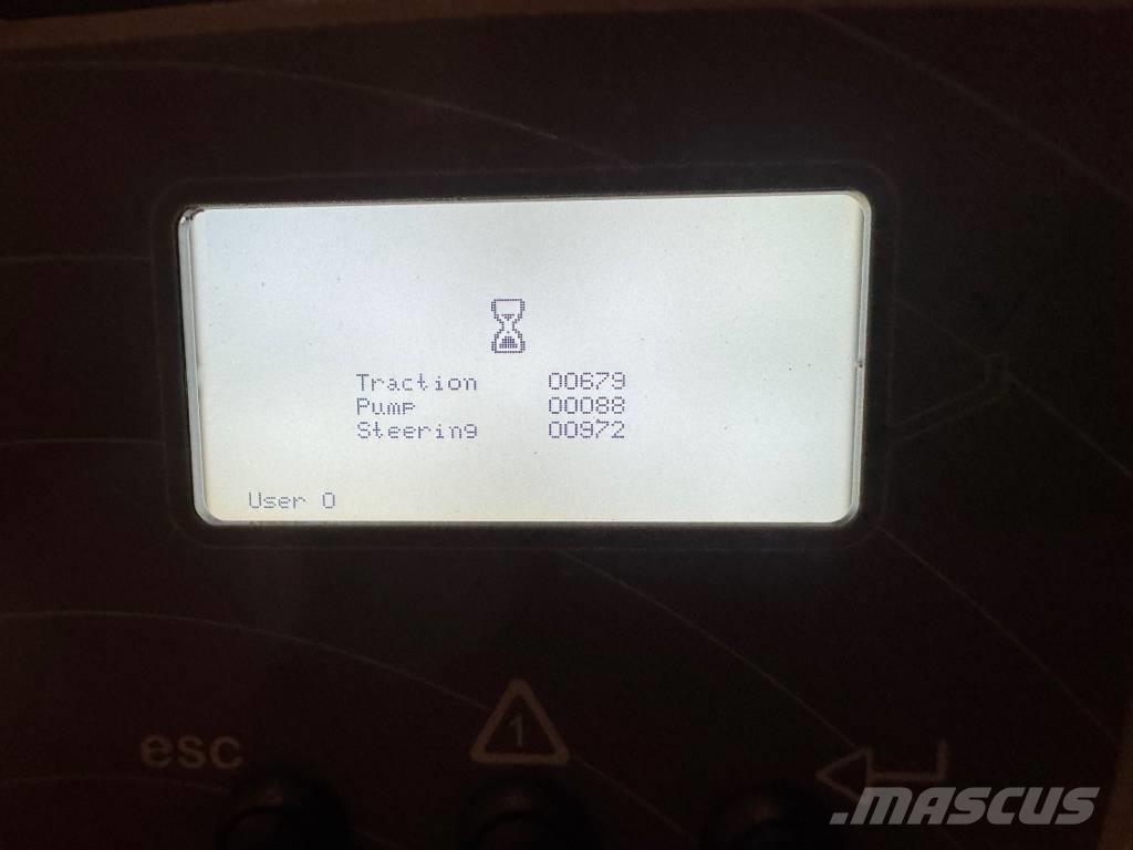 Mitsubishi SBR 12 N Elektromos gyalogkíséretű targoncák