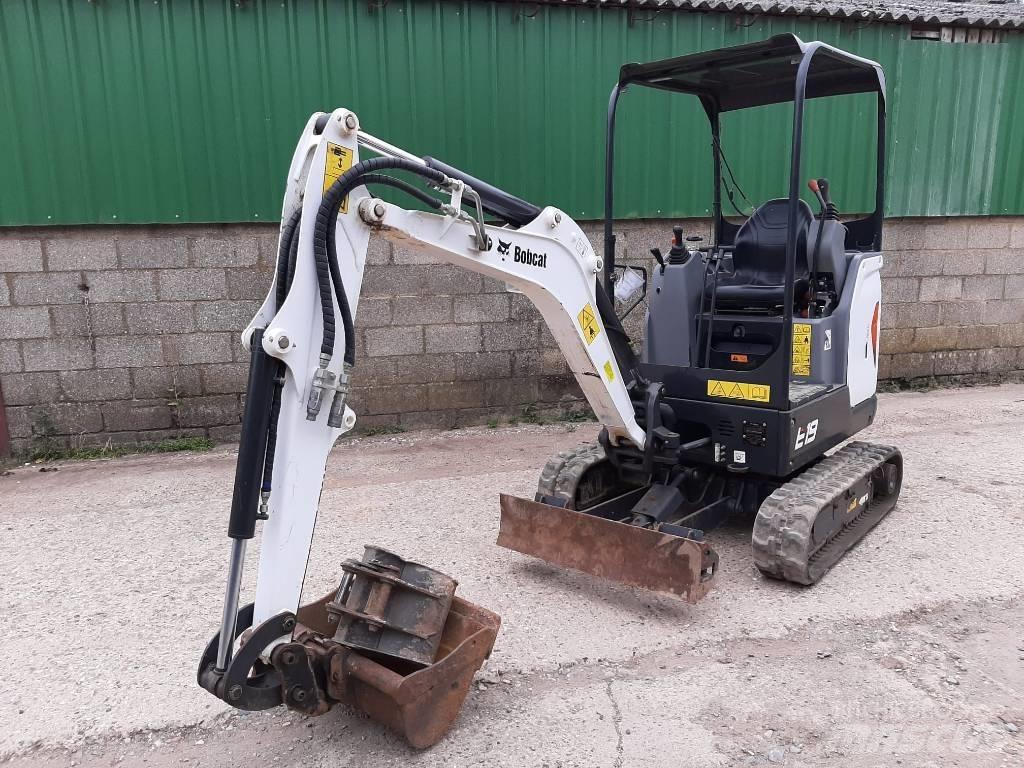 Bobcat E 19 Mini kotrók < 7t