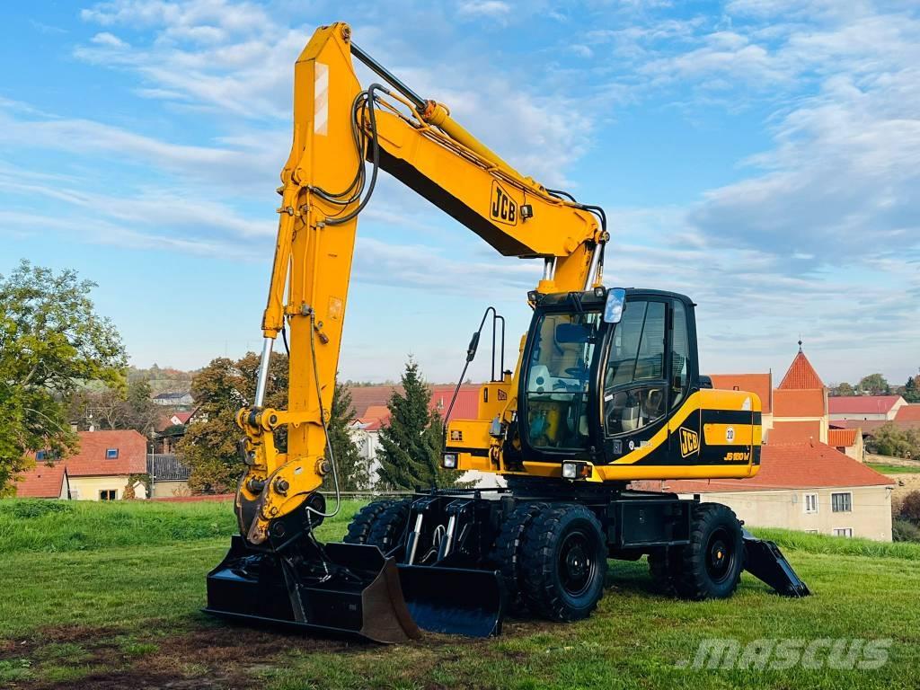 JCB JS 160 W Gumikerekes kotrók
