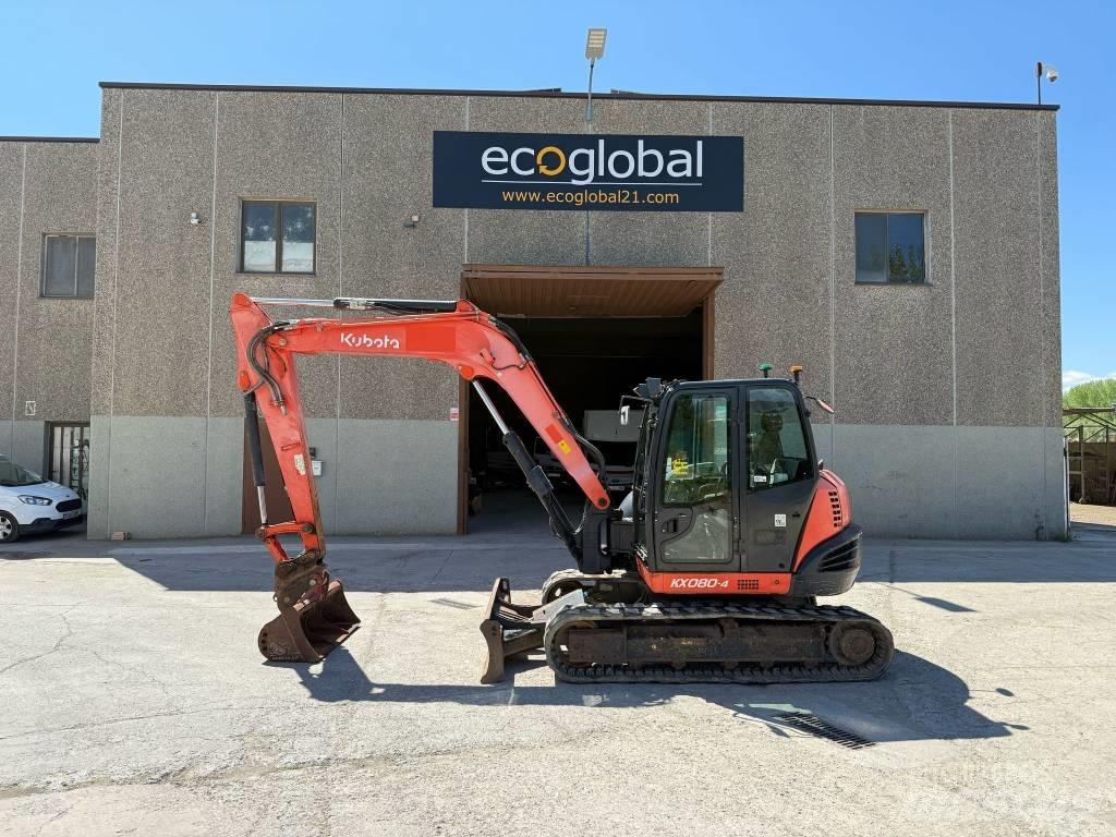 Kubota KX 080-4 Közepes (midi) kotrók 7 t - 12 t