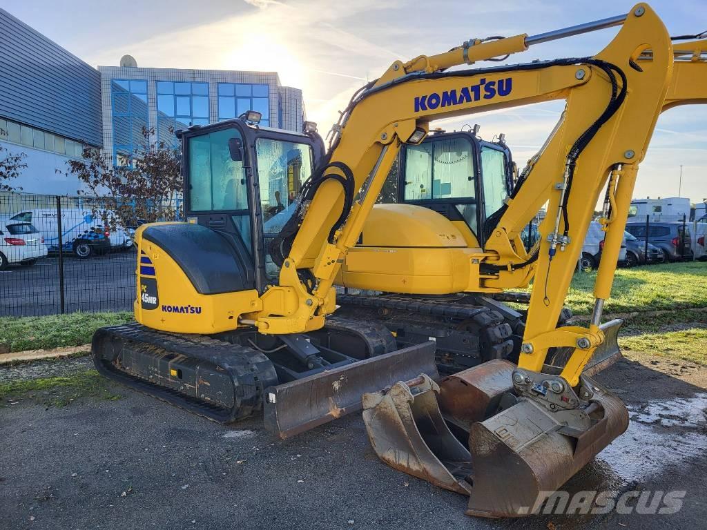 Komatsu PC45MR-5 Mini kotrók < 7t