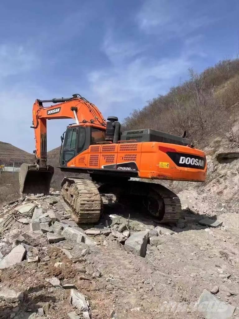 Doosan DX 500 LC Lánctalpas kotrók