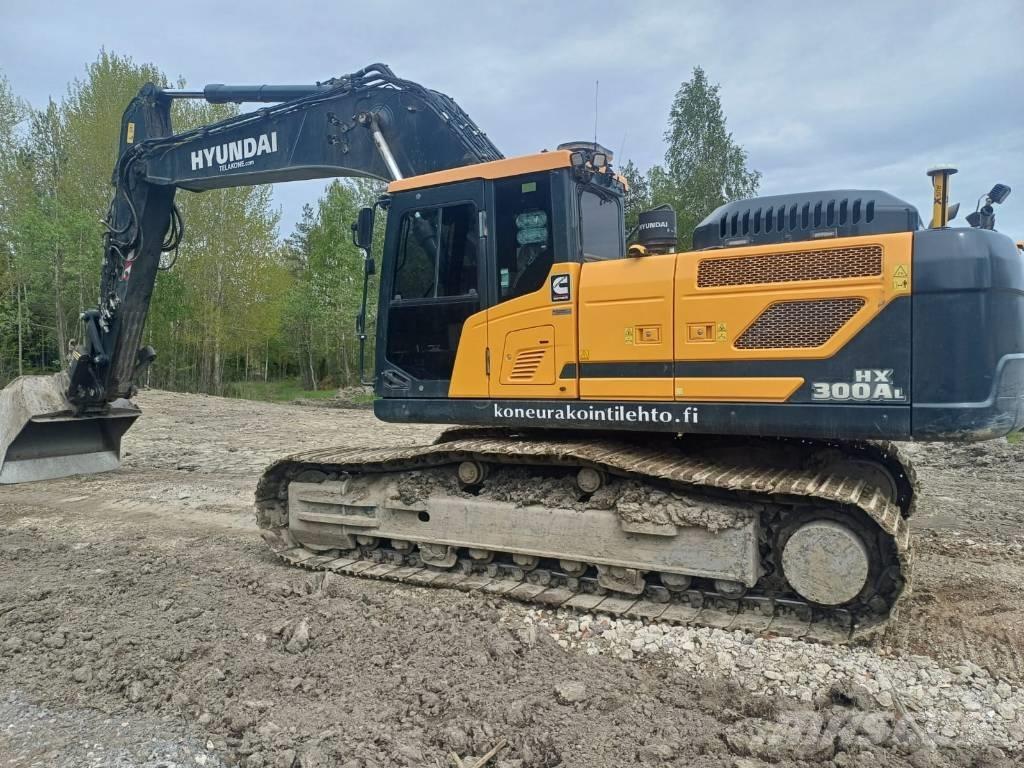 Hyundai HX 300 AL Lánctalpas kotrók