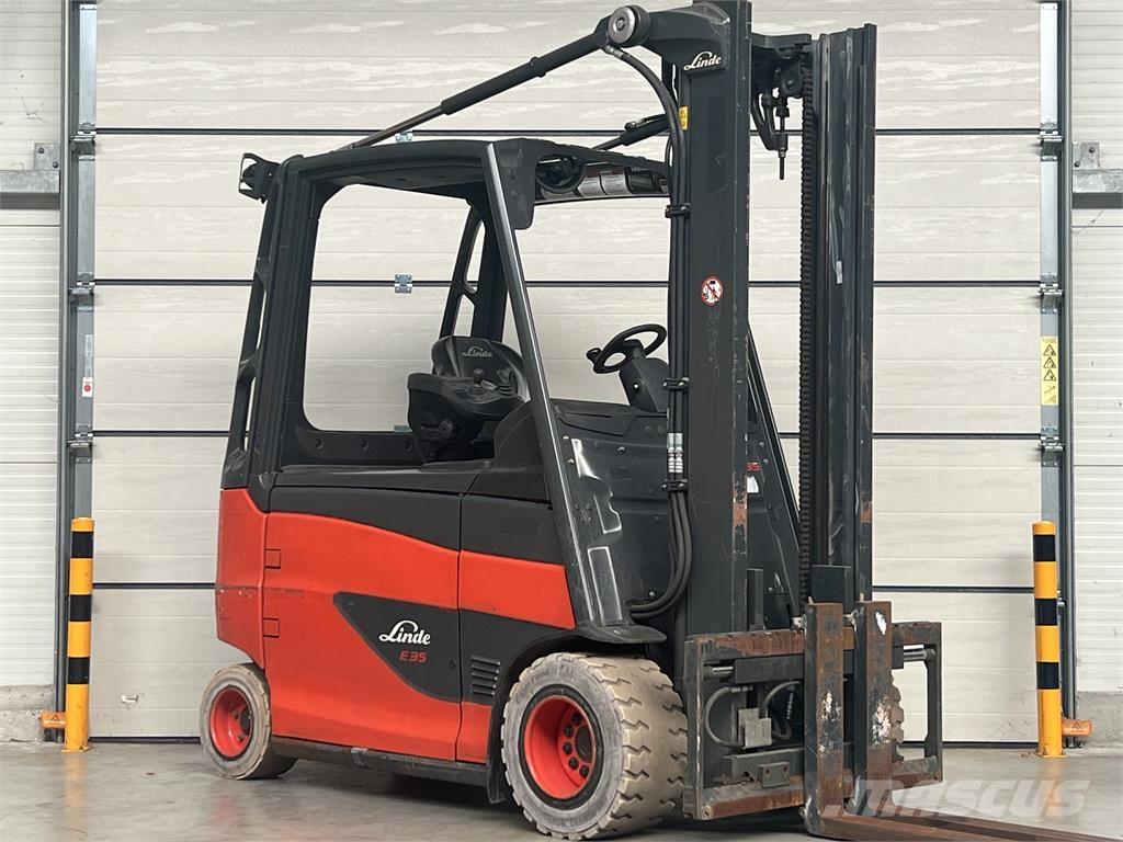 Linde E35HL-01 Elektromos targoncák