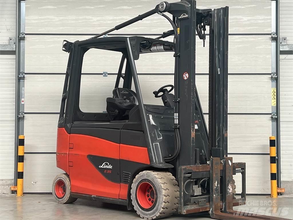 Linde E35HL-01 Elektromos targoncák