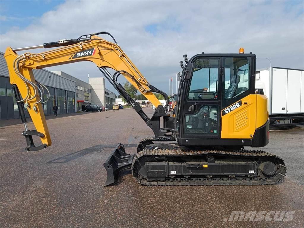 Sany SY80U Közepes (midi) kotrók 7 t - 12 t