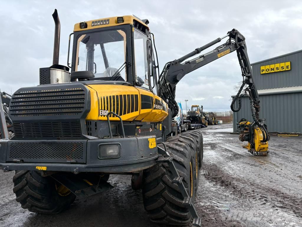 Ponsse Ergo 8W Betakarítók