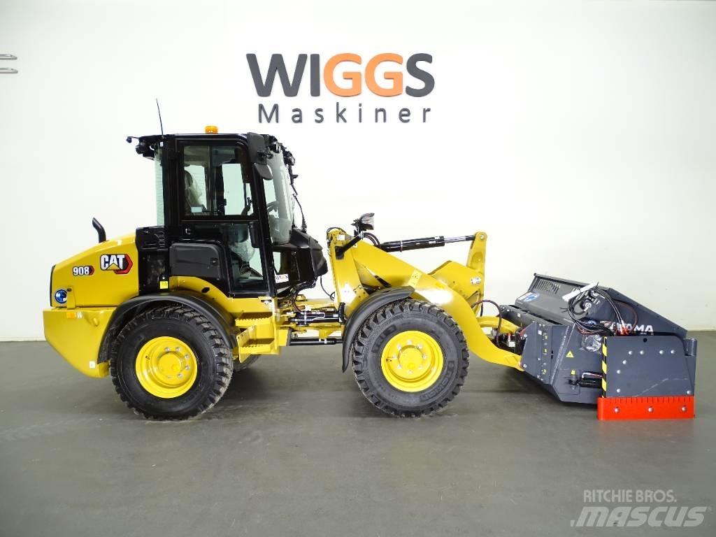 CAT 908 Gumikerekes homlokrakodók