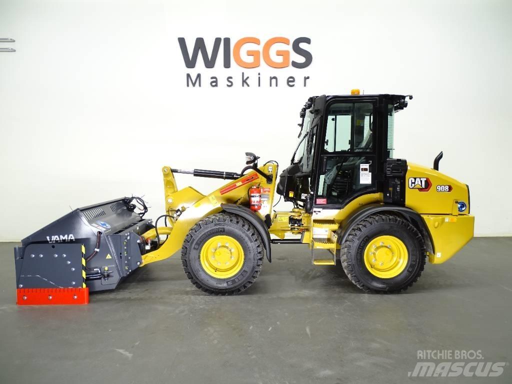 CAT 908 Gumikerekes homlokrakodók