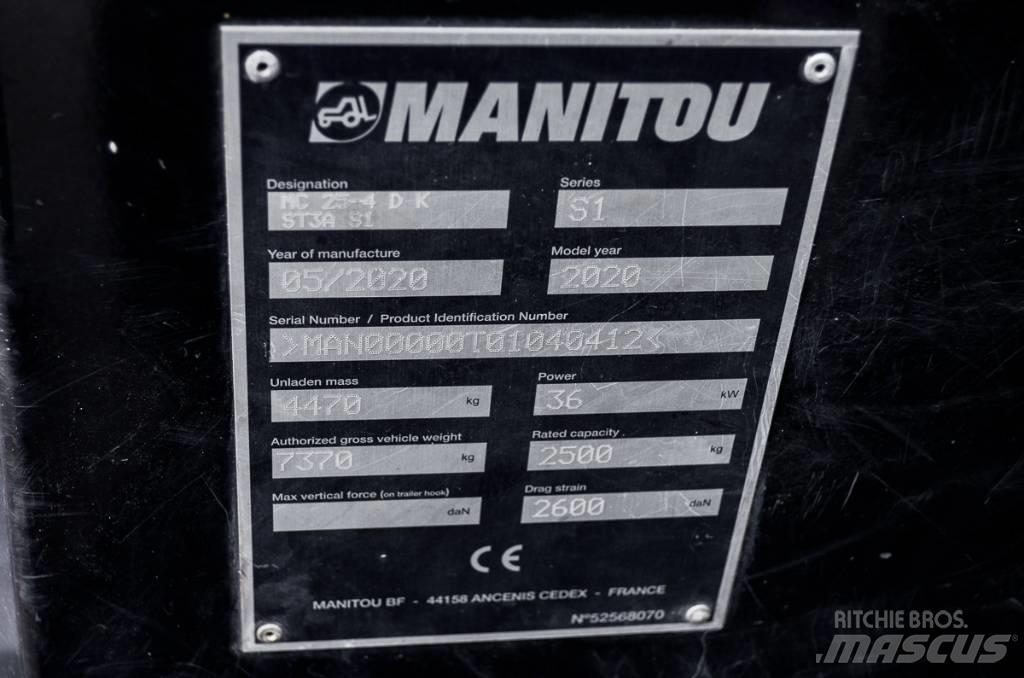 Manitou MC 25-4 D Dízel targoncák