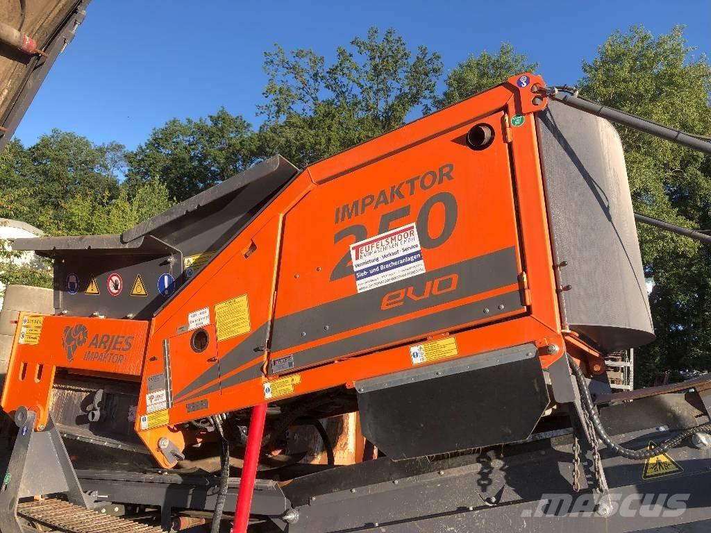 Arjes Impaktor 250 Mobil törőgépek