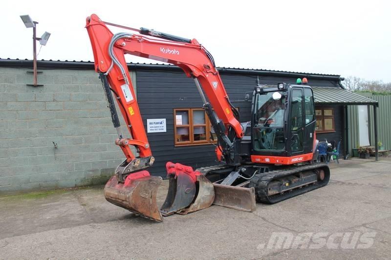 Kubota KX 080-4 Közepes (midi) kotrók 7 t - 12 t