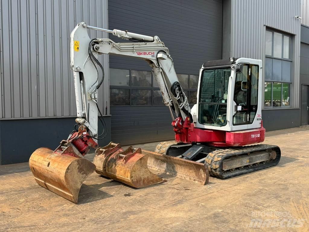 Takeuchi TB153FR Mini kotrók < 7t