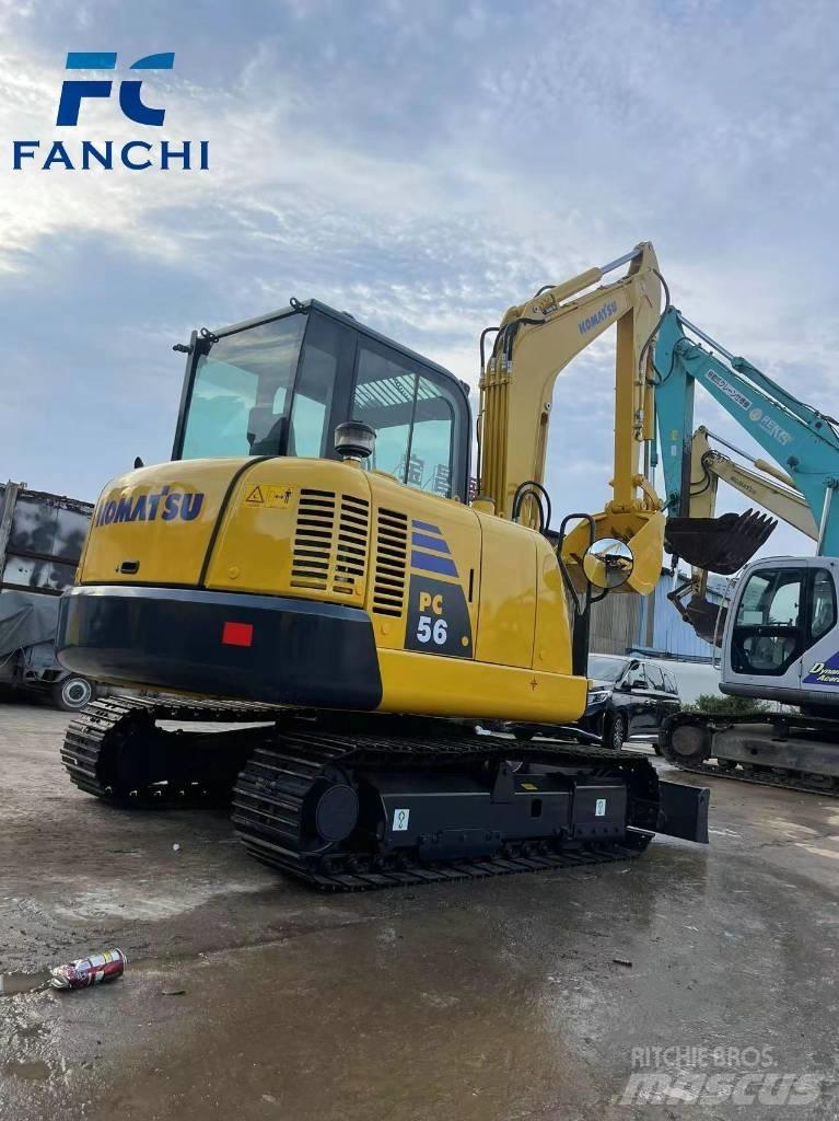 Komatsu PC 56 Mini kotrók < 7t
