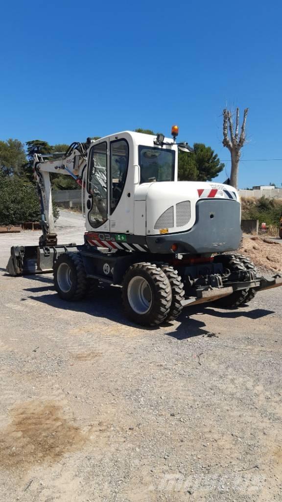 Wacker Neuson 9503-2 Gumikerekes kotrók