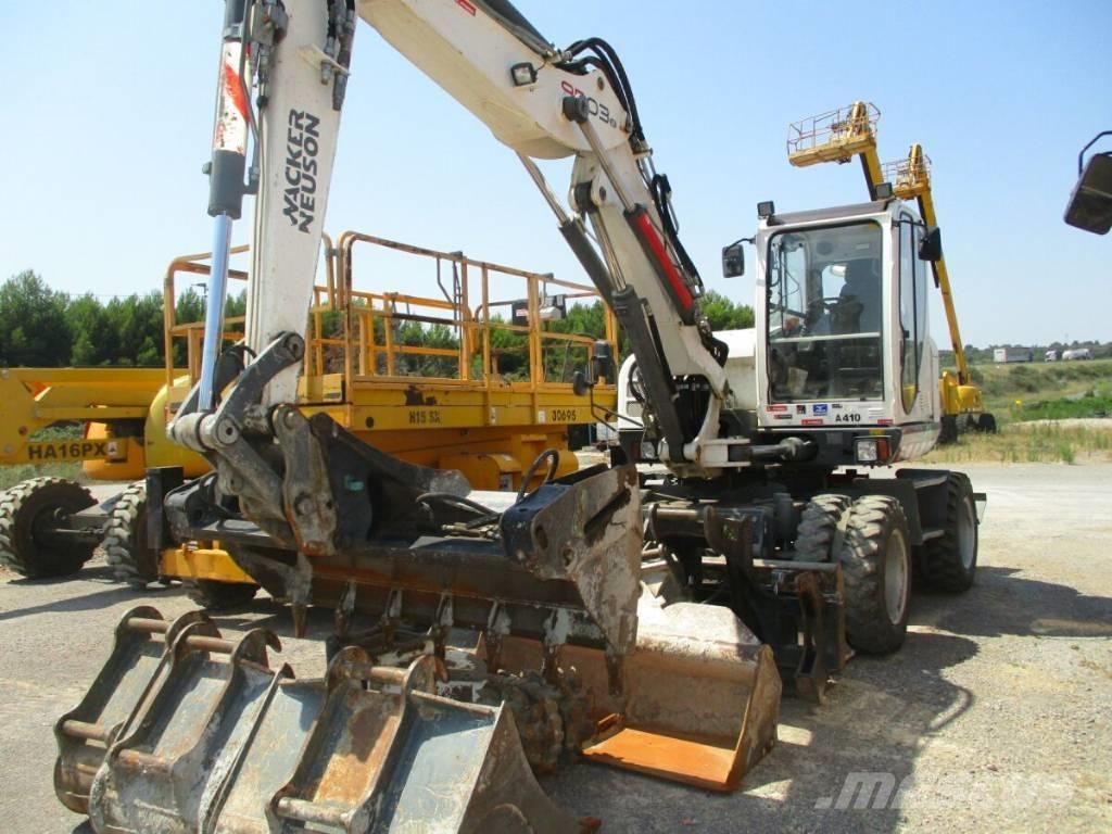 Wacker Neuson 9503-2 Gumikerekes kotrók