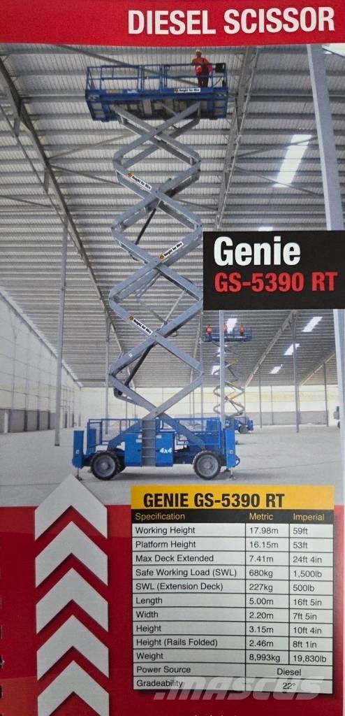 Genie GS 5390 RT Ollós emelők