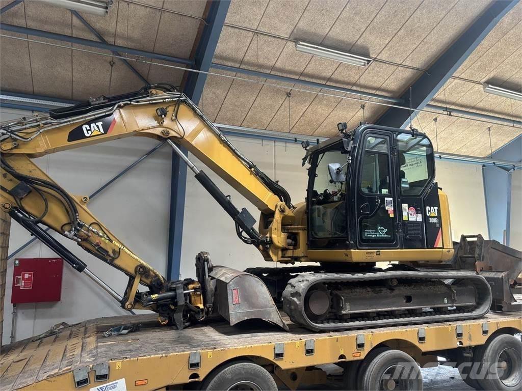 CAT 308E2CR Gumikerekes kotrók