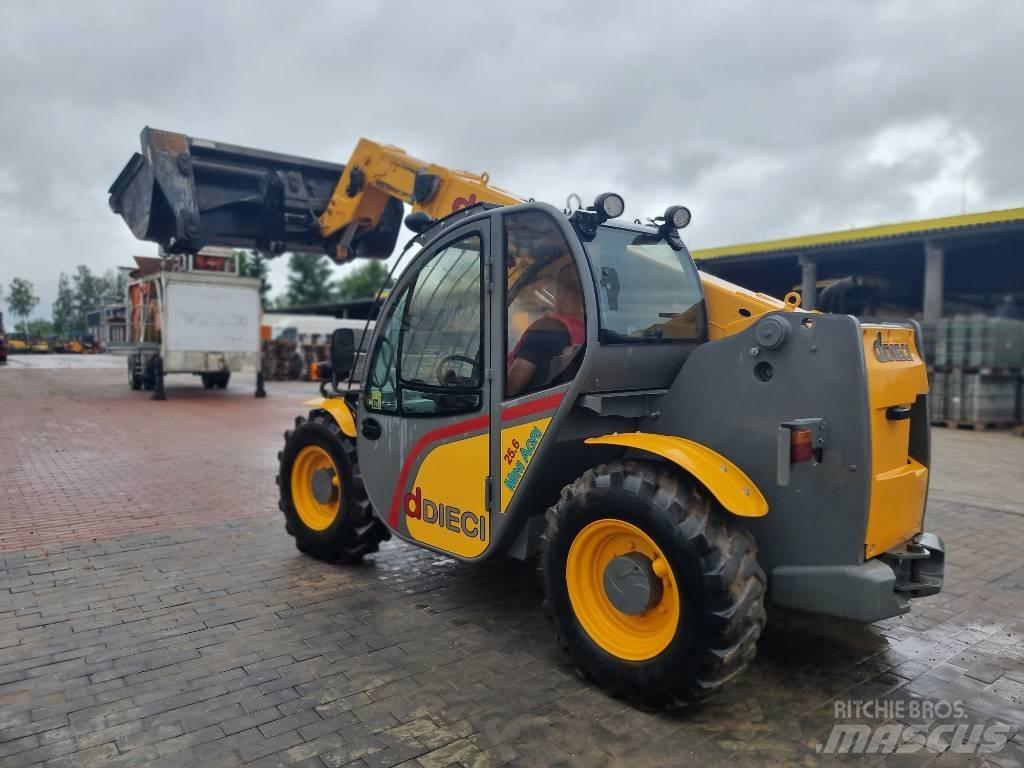 Dieci Mini Agri 25.6 Teleszkópos gumikerekes rakodók