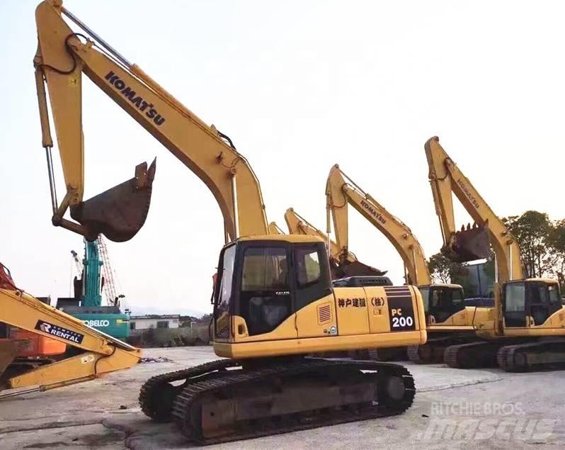 Komatsu pc200-7 Lánctalpas kotrók