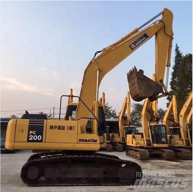 Komatsu pc200-7 Lánctalpas kotrók