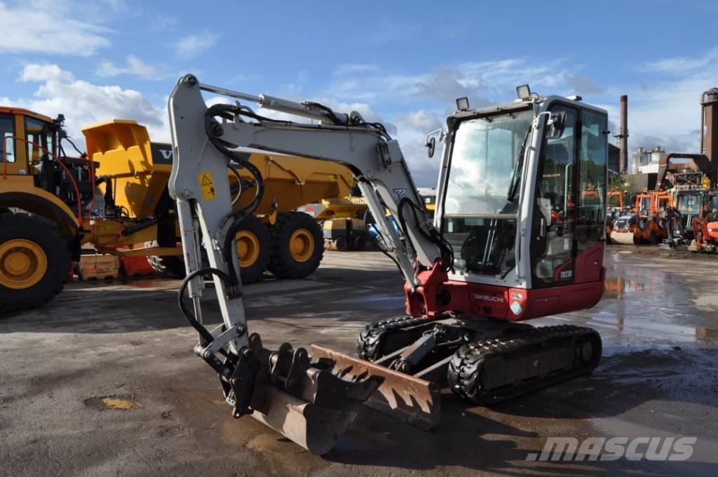 Takeuchi TB 230 Mini kotrók < 7t
