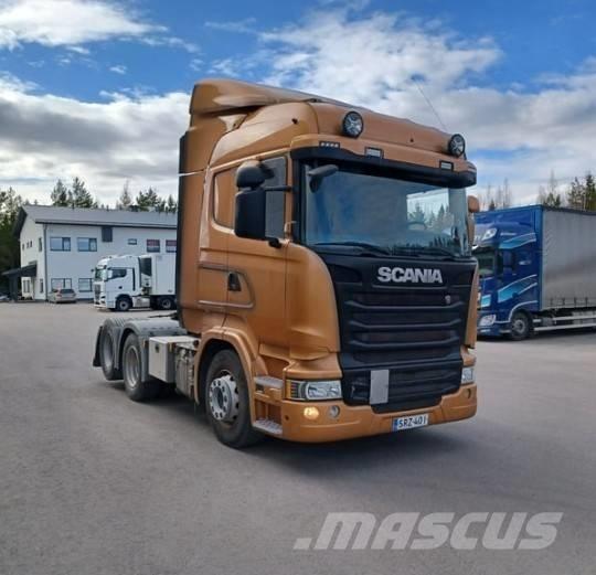 Scania R 410 6x2 Nyergesvontatók