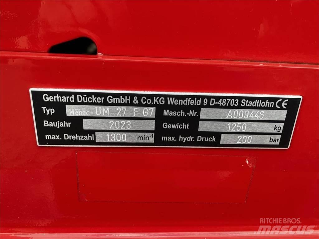Dücker UM-27 Szárzúzók és fűkaszák