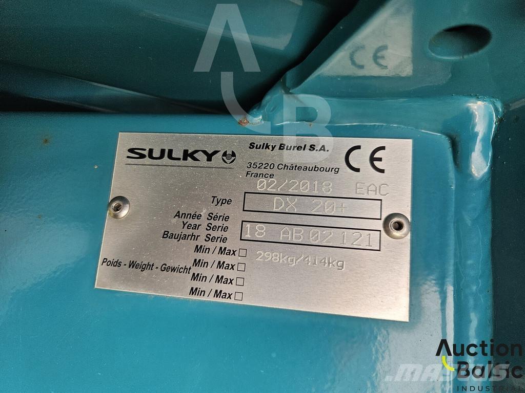 Sulky DX 20+ Műtrágyaszórók