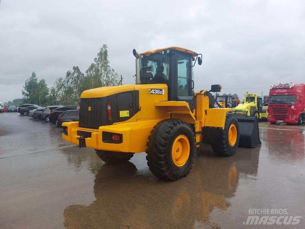 JCB 436 Z Gumikerekes homlokrakodók