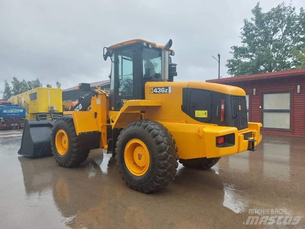 JCB 436 Z Gumikerekes homlokrakodók