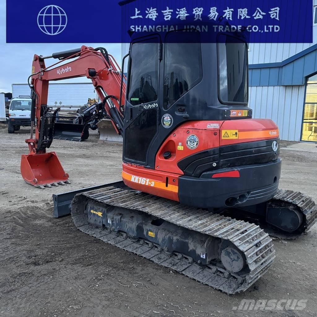 Kubota KX 161 Mini kotrók < 7t