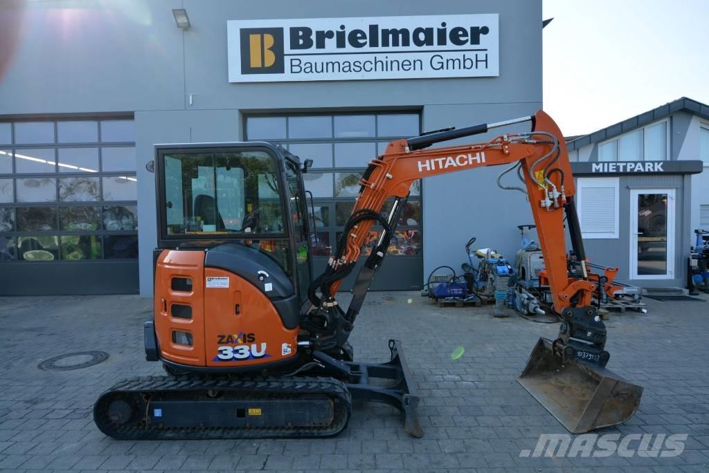 Hitachi ZX 33 U-6 Mini kotrók < 7t