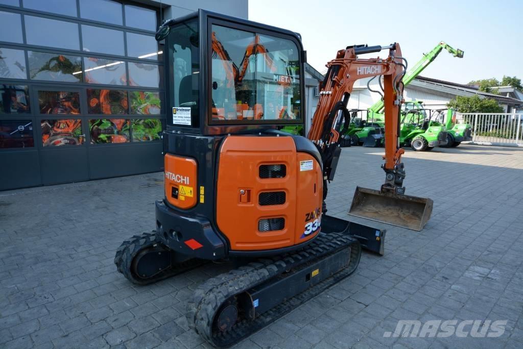 Hitachi ZX 33 U-6 Mini kotrók < 7t