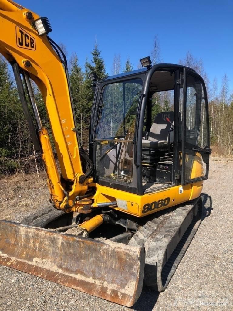 JCB 8060 Mini kotrók < 7t