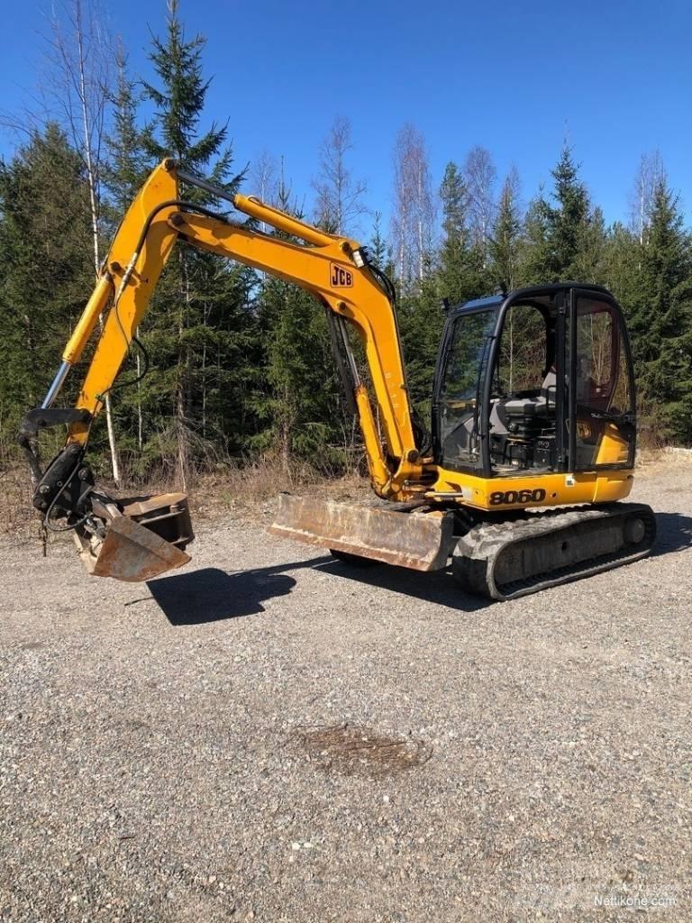 JCB 8060 Mini kotrók < 7t