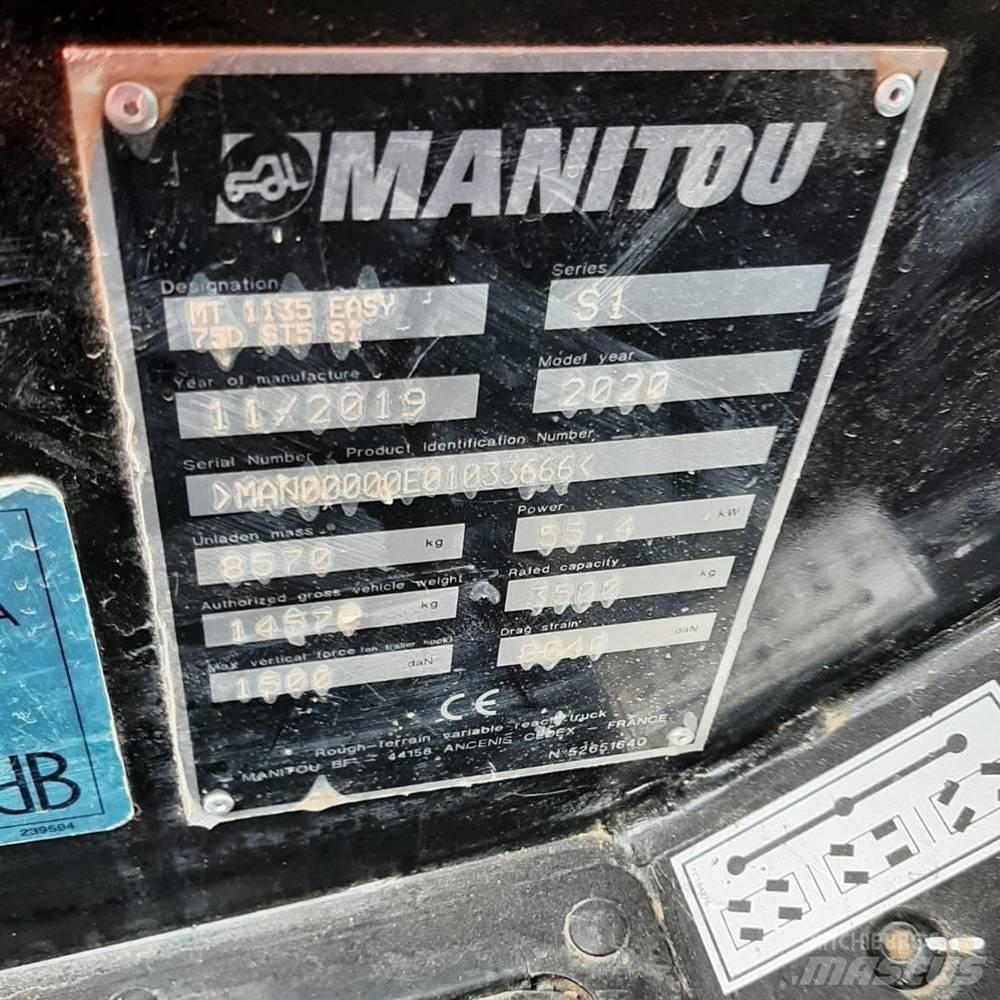 Manitou MT 1135 Teleszkópos rakodók