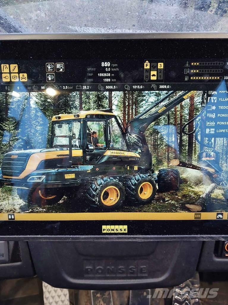 Ponsse Ergo 8W Betakarítók