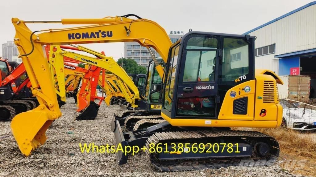 Komatsu PC 70-8 Lánctalpas kotrók