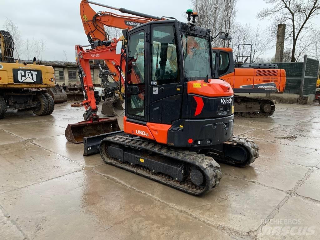 Kubota U50-5 Mini kotrók < 7t