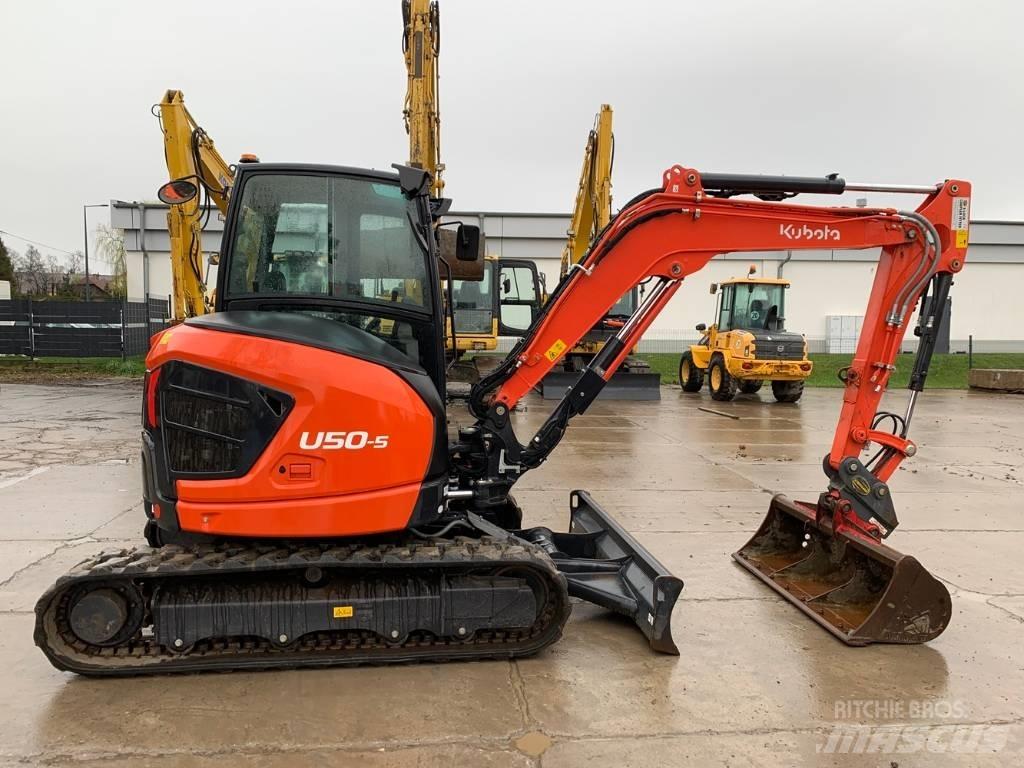 Kubota U50-5 Mini kotrók < 7t
