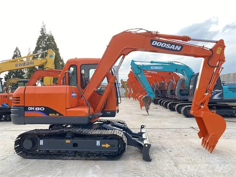 Doosan DH 80 G Lánctalpas kotrók