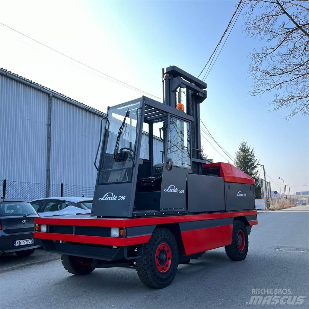 Linde S50D Oldalvillás targonca
