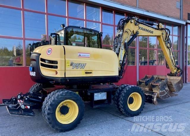 Yanmar B95W Gumikerekes kotrók