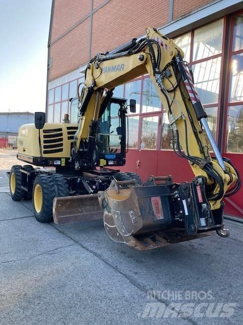 Yanmar B95W Gumikerekes kotrók