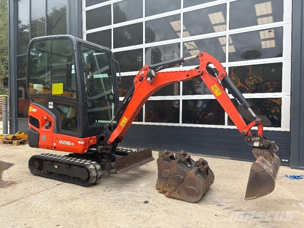 Kubota KX 016-4 Mini kotrók < 7t