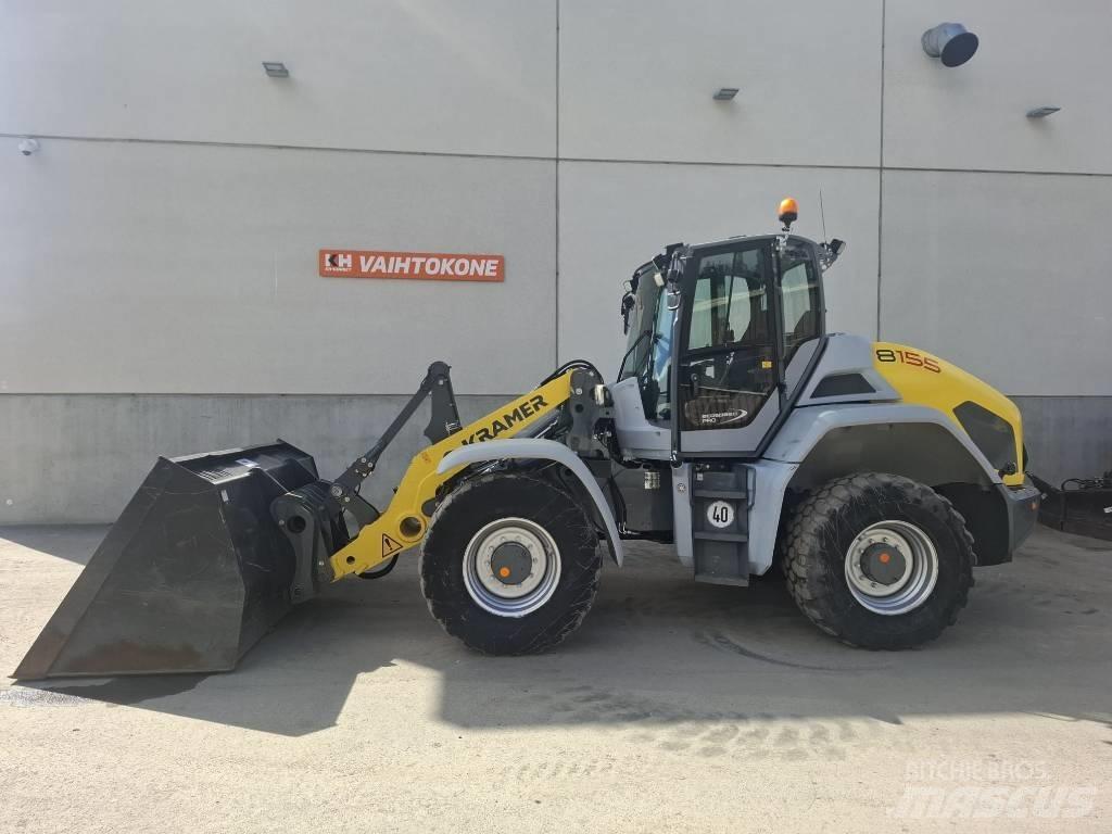 Kramer 8155 Gumikerekes homlokrakodók
